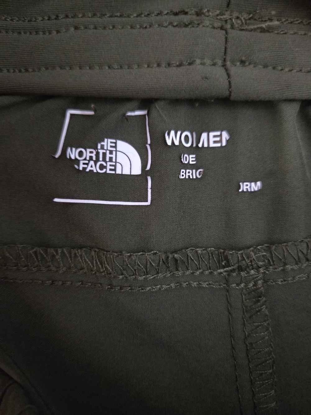 The North Face Olive Lattera Utility Women's Joggers Gorpcore Outdoorsy Hiking - Picture 3 of 4